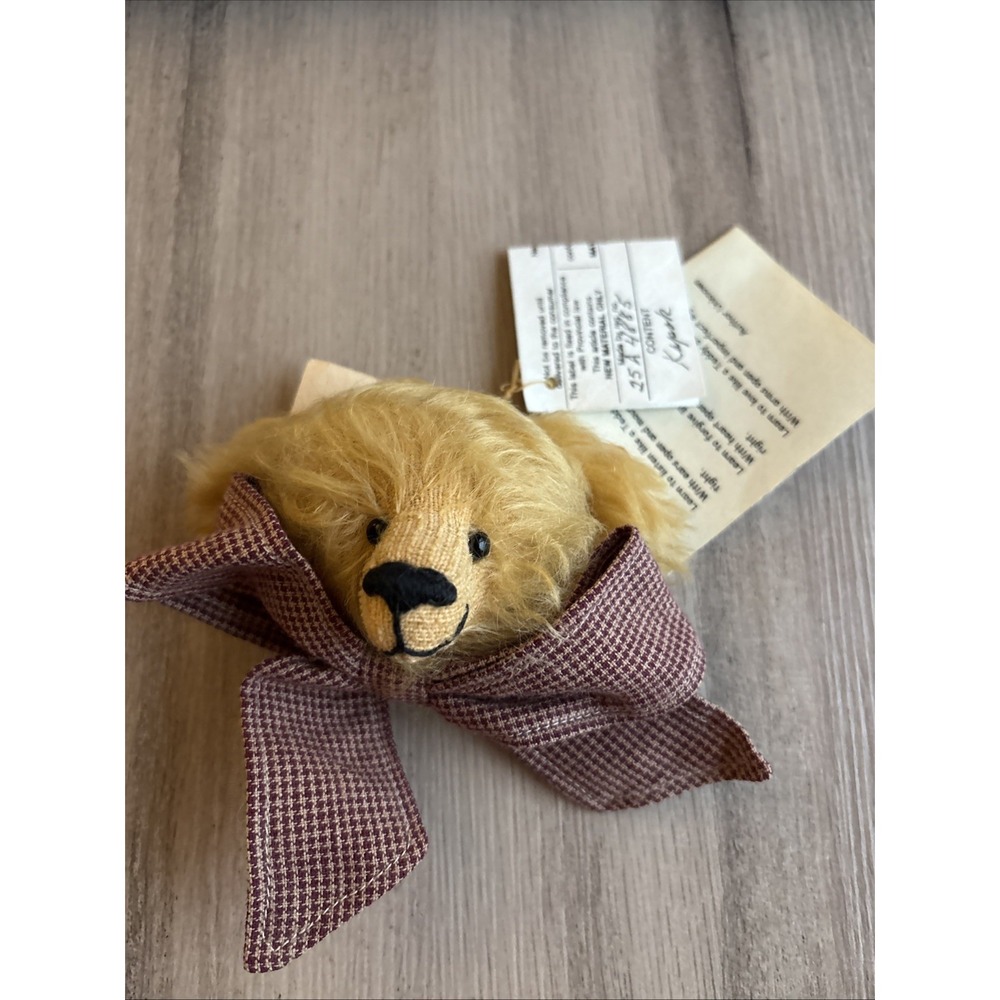 New "On a Wing and a Bear" creation handcrafted by Canadian artist Fran Baumann.